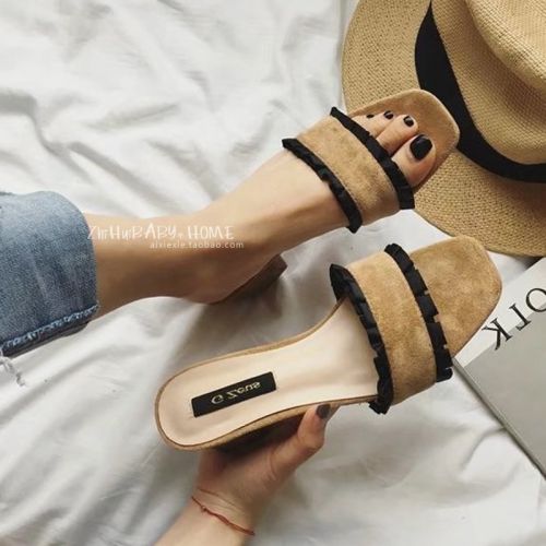 Sandales femme en Daim - Ref 2666831