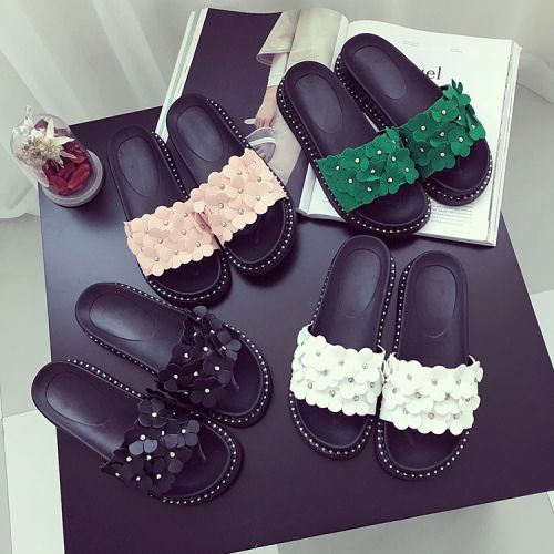 Sandales femme en PU - semelle caoutchouc Ref 2666840