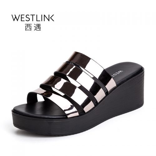 Sandales femme WESTLINK en PU - semelle caoutchouc Ref 2666868