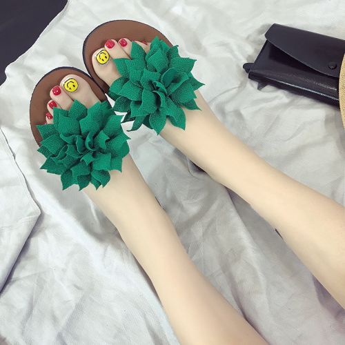 Sandales femme en PU - semelle caoutchouc Ref 2666890