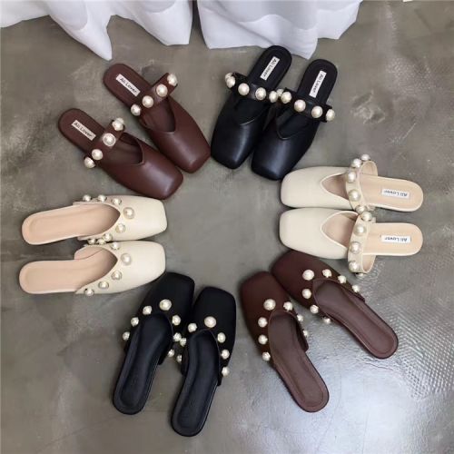 Sandales femme en PU - semelle caoutchouc Ref 2666905