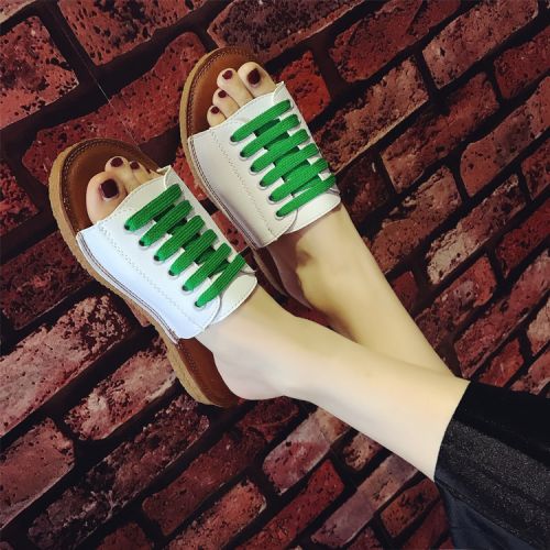 Sandales femme en PU - semelle caoutchouc Ref 2666966