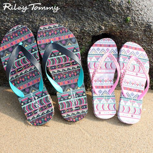 Sandales femme RILEYTOMMY en plastique - semelle mousse de caoutchouc Ref 2666967