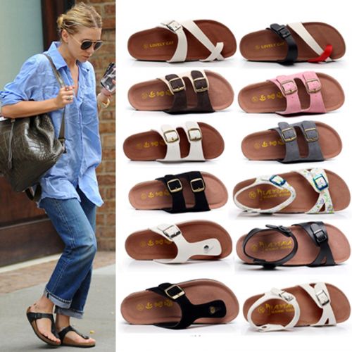 Sandales femme en Daim de vache nubuck - semelle EVA Ref 2666974