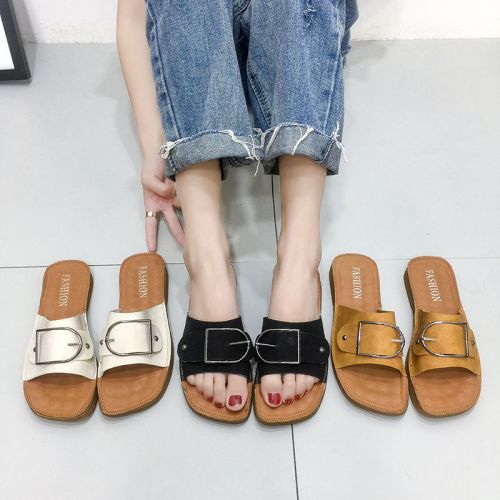 Sandales femme en PU - semelle TPR tendon Ref 2666977