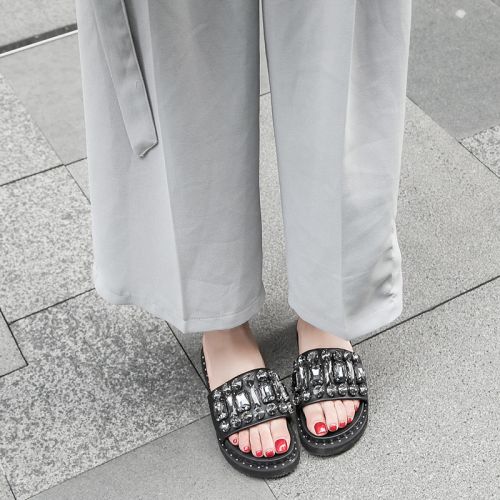 Sandales femme CHRNDXEE en PU - semelle mousse de caoutchouc Ref 2666992