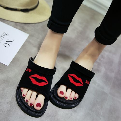 Sandales femme en PU - semelle caoutchouc Ref 2667073