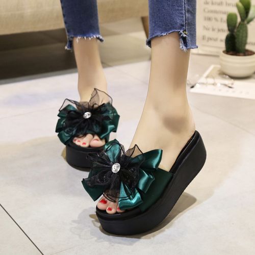 Sandales femme en satin - semelle polyurethane Ref 2667078