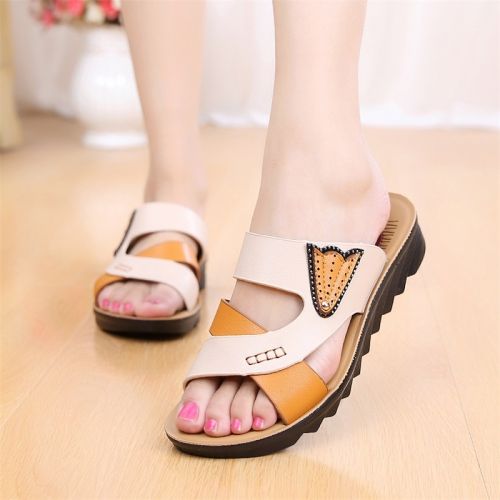 Sandales femme en PU - semelle plastique Ref 2667079