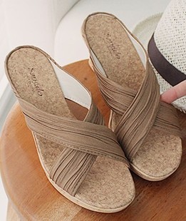 Sandales femme en PU - Ref 2667080