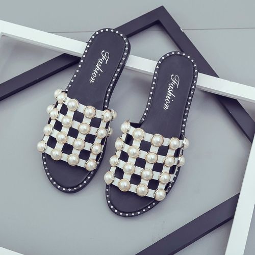 Sandales femme en PU - semelle caoutchouc Ref 2667087