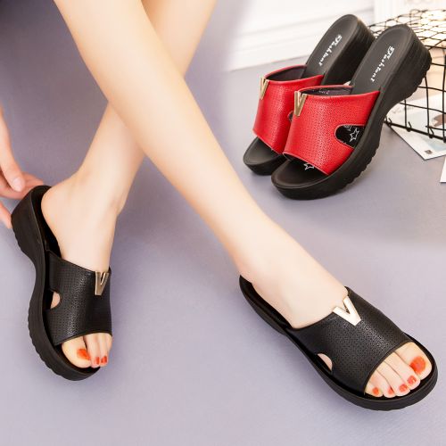 Sandales femme en fibre superfine - semelle polyurethane Ref 2667113