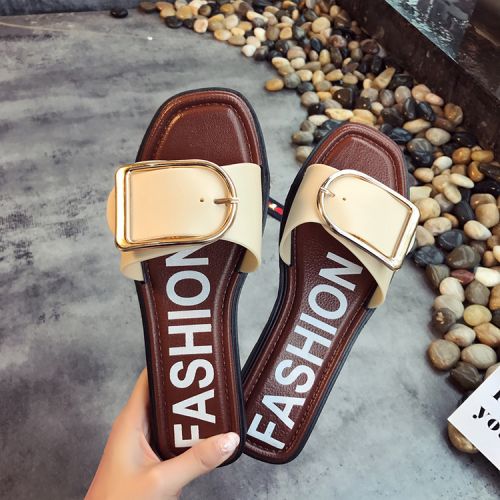 Sandales femme en PU - semelle caoutchouc Ref 2667146