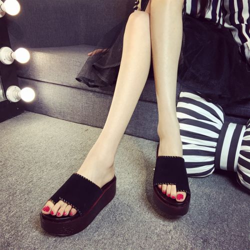 Sandales femme en Xi Shi Cachemire - semelle polyurethane Ref 2667147