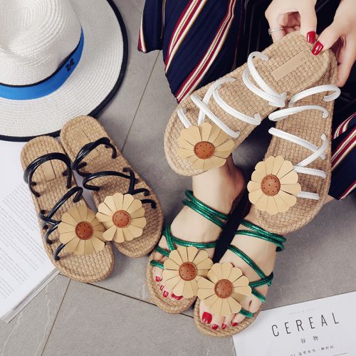 Sandales femme en PU - semelle EVA mousse plastique Ref 2667166