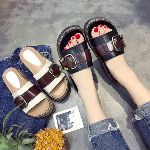 Sandales femme en fibre superfine - semelle polyurethane Ref 2667177