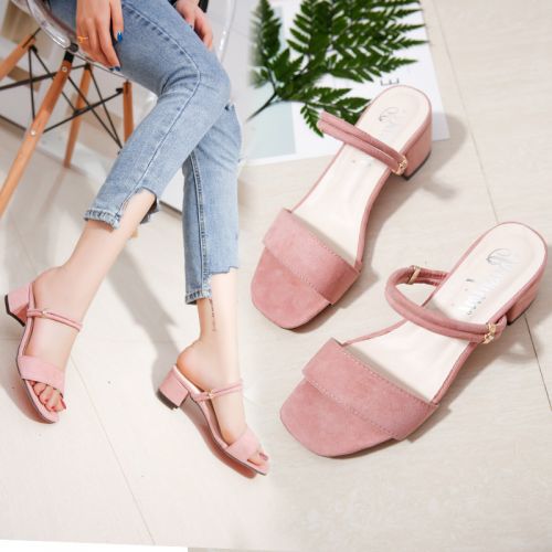 Sandales femme en PU - semelle caoutchouc Ref 2667191