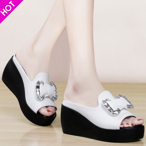 Sandales femme en PU - semelle polyurethane Ref 2667196