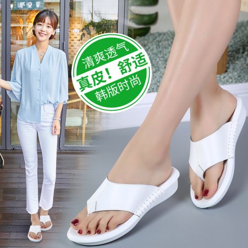 Sandales femme NEWS en revetement cuir de vache fendu - semelle polyurethane Ref 2667207