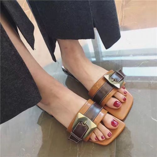 Sandales femme en PU - semelle caoutchouc Ref 2667211