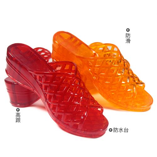 Sandales femme en plastique - semelle Ref 2667213