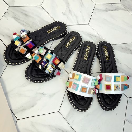 Sandales femme en PU - semelle polyurethane Ref 2667217