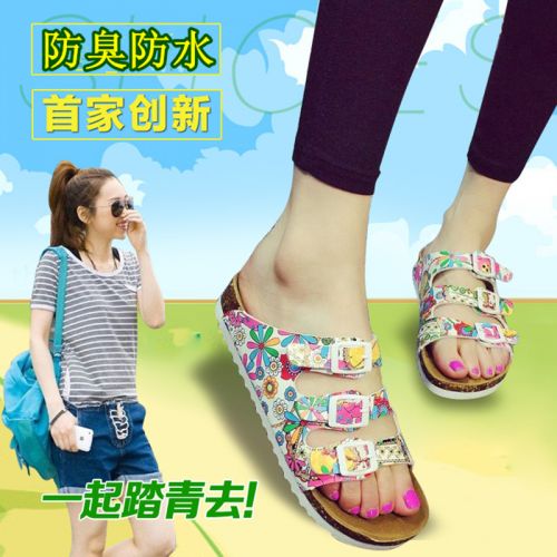 Sandales femme en PU - semelle caoutchouc Ref 2667235