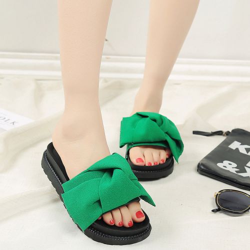 Sandales femme en tissu - semelle caoutchouc Ref 2667300