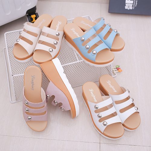 Sandales femme HURNWEIRY en PU - Ref 2667303