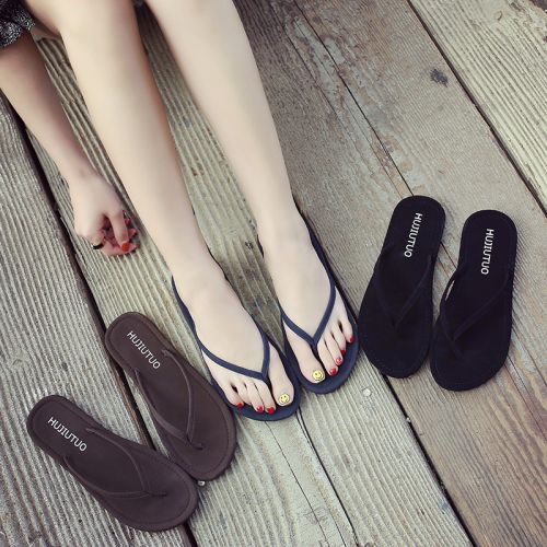 Sandales femme HUJIUTUO en Daim - semelle EVA mousse plastique Ref 2667319