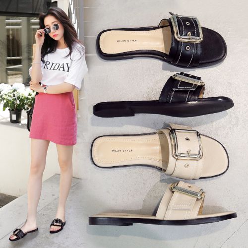 Sandales femme JPAI en PU - semelle caoutchouc Ref 2667335