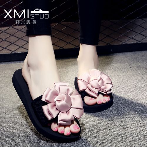 Sandales femme XMISTUO en tissu elastique - semelle EVA mousse plastique Ref 2667361