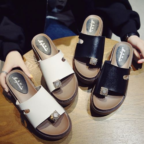 Sandales femme en PU - semelle polyurethane Ref 2667390