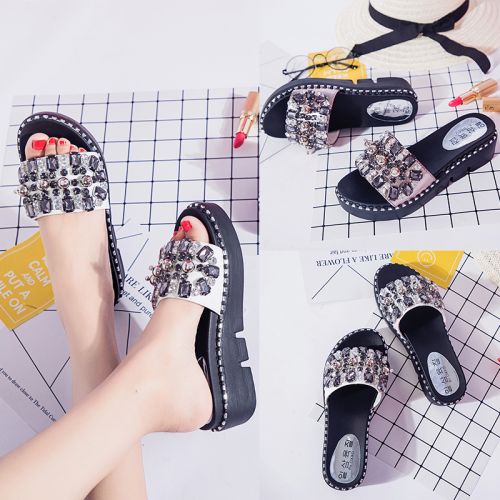 Sandales femme en PU - semelle polyurethane Ref 2667396