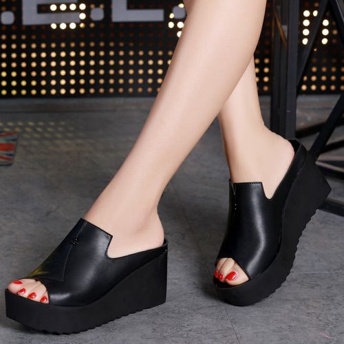 Sandales femme en couche de cuir premiere - semelle polyurethane Ref 2667438