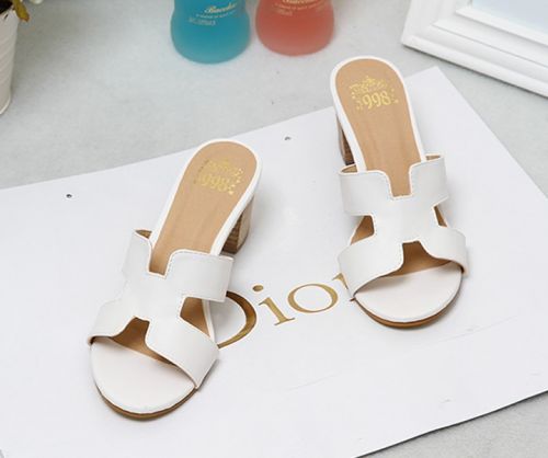 Sandales femme en fibre superfine - semelle caoutchouc Ref 2667448