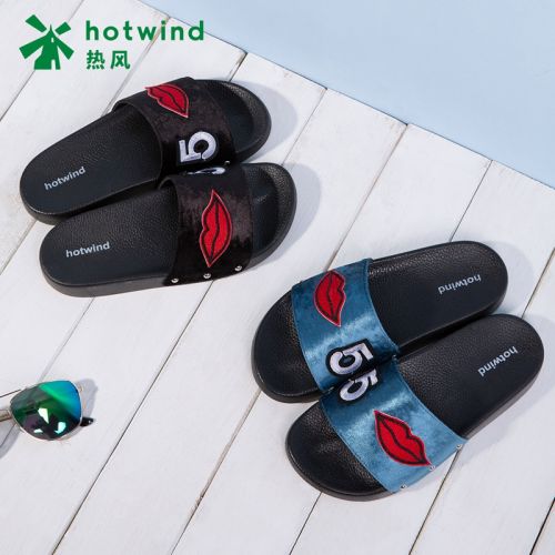 Sandales femme HOTWIND en tissu - semelle caoutchouc Ref 2667454