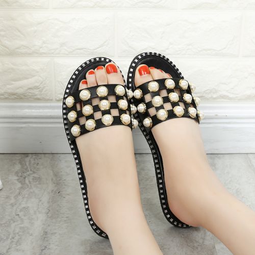 Sandales femme en PU - semelle caoutchouc Ref 2667461