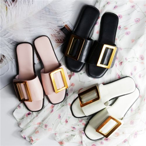 Sandales femme DSORIN en couche de cuir premiere - semelle caoutchouc Ref 2667467