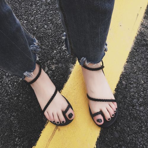 Sandales femme SONLARFU en PU - semelle caoutchouc Ref 2667495