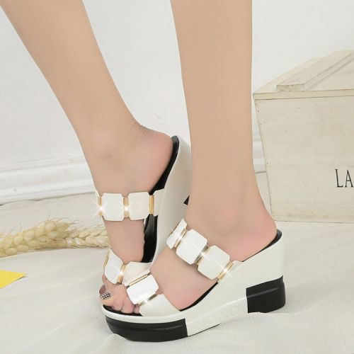 Sandales femme en PU - semelle polyurethane Ref 2667499