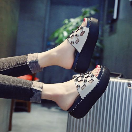 Sandales femme en PU - semelle polyurethane Ref 2667504