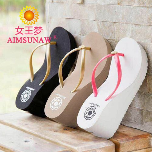 Sandales femme AIMSUNAW en plastique - semelle caoutchouc Ref 2667512