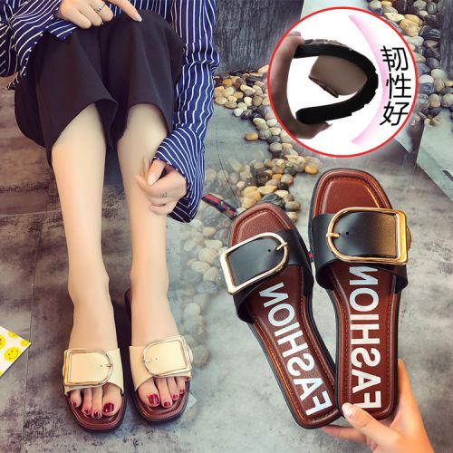 Sandales femme en PU - semelle caoutchouc Ref 2667557