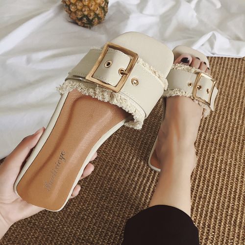 Sandales femme en Une variete de materiaux epissage - Ref 2667595