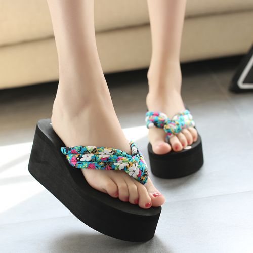 Sandales femme en tissu - semelle EVA Ref 2667599