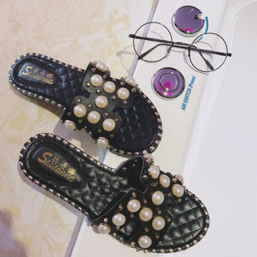 Sandales femme en PU - semelle caoutchouc Ref 2667606