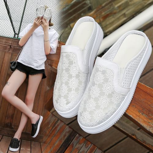 Sandales femme en PU - semelle caoutchouc Ref 2667716