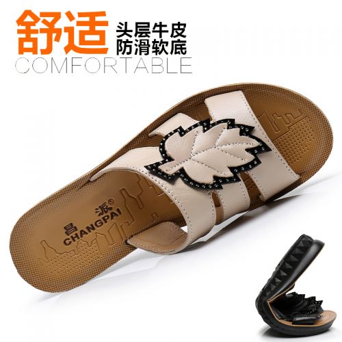 Sandales femme en couche de cuir premiere - semelle polyurethane Ref 2667720