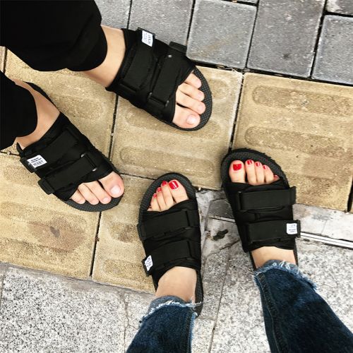 Sandales femme en tissu - semelle caoutchouc Ref 2667760